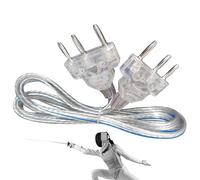 Cordon de Corps d' - Transparent Flexible | Accessory Léger Pour feuille et Main d' | Fiche à Broche Durable en Aluminium | Ideal Pour Sabre, entraînement et compétition