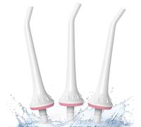 Cordro Replacement Tips for Oralfree,Nicwell,Nicefeel,COSLUS,Mospro,Zerhunt,McNaval Water Flosser, Replacement Heads Oral Irrigator Jet Tip Nozzel,White（3 Pack）