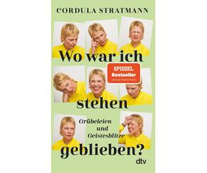 Cordula Stratma Wo war ich stehen geblieben?: Grübeleien und Geistes (Paperback)