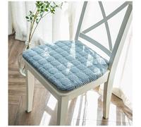 Corduroy Chair Cushions with Ties - Non-Slip Square Seat Pads for Dining Chairs - Kitchen Cushion Covers - 1/2/4 PCS for Home & Hotel Use