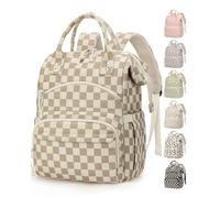 Corduroy Diaper Backpack for Mom,Travel Baby Diaper Bag for Grirls&Boys