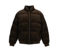 Corduroy Down Puffer Jacket - male - Polo Ralph Lauren - Winter Jackets - Brown - M - Jackets M