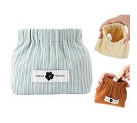 Corduroy Elastic Hair Tie Organizer Self-Closing Pouches Waterproof Coin Purse Jewelry Organi Earphones T0t2 for Makeup Lipstick