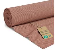 Corduroy Fabric for Upholstery Fabric by the Metre Upholstery for Sofa - 2 m x 140 cm Anti-scratch Fabric by the Metre for Upholstery Divan Armchair Material Professional Pink