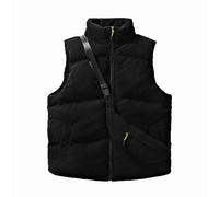 Corduroy Gilet for Women Men UK,Ladies Outerwear Gilets Padded Body Warmers Quilted Winter Petite Elegant Zip Parka Coat Warm Plain Lightweight Down Jacket Waistcoat with Pockets Clearance