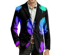 Corduroy Jacket Carnival Velvet for Formal Occasions Business Casual with Modern Fitted Fit Stylish Design, black, L