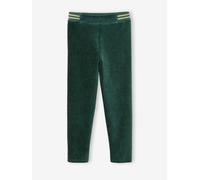 Corduroy Leggings for Girls emerald green