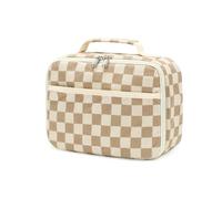 Corduroy Lunch Bag, Reusable Thermal and Cold Lunch Bags for Work,Gym, Hiking, picnics, and Beach Trips(Skin Tone)