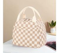 Corduroy Lunch Bag Women | Corduroy Trendy Lunch Bags for Women - Tote Insulated Container with Cooler Compartment Large Capacity for School Travel Adults Picnics Kids Work Teens