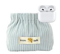 Corduroy Makeup Bag - Small for Women Cosmetics | Portable Lipstick Organizer Case | Corduroy Storage Box, Organizer for Girls, blue, Please refer to the description, Please refer to description