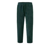 Corduroy Pants Loose Men, Elasticated Waist Tracksuit Bottoms, Solid Color Sweatpants with Drawstring, Straight Leg Loose Jogging Pant Casual Classic Regular Fit Joggers Trousers S-5Xl Green