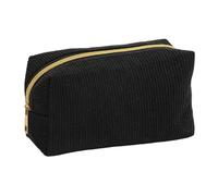 Corduroy Pencil Bag - 4.5 Inches Large Pen Makeup Pouch for Secure Storage, Easy Carry with Multiple Compartments, Organizer School Supplies, for Office, Student and Teacher Use, Soft