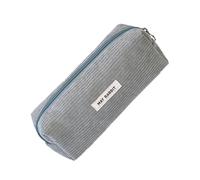 Corduroy Pencil Case 19x7x6cm | Pen Maker Pencil Pouch | Lightweight 50g Stationery Pouch | Versatile Storage for Pens, Markers, Makeup and School Supplies