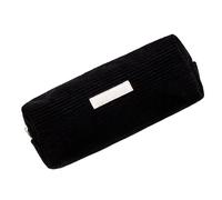 Corduroy Pencil Case - Corduroy Pencil Pouch | Corduroy Stationery Organizer | Zipper Pencil Case | Pouch for Teenage Boys Girls School College | Washable Pen Case for Students and Office Workers