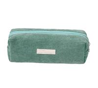 Corduroy Pencil Case - Corduroy Pencil Pouch | Corduroy Stationery Organizer | Zipper Pencil Case | Pouch for Teenage Boys Girls School College | Washable Pen Case for Students and Office Workers