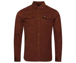 Corduroy shirt Superdry Trailsman Marron S