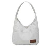 Corduroy Shoulder Bag Winter Fall Fashion Crescent Hobo Bag Womens Mens Wide Strap Tote Handbag Solid Color 2025, B-gray, One Size