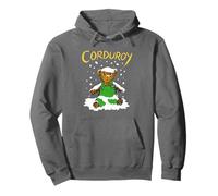 Corduroy Teddy Bear in the Snow Christmas Children's Book Pullover Hoodie