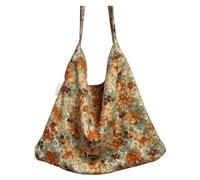 Corduroy Tote Bag Cord Tote Bag for Women Large Capacity Shoulder Bags Handbags for School Work Shopping Travel Daily Use