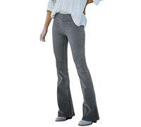 Corduroy Trousers Women's Flared Bootcut High Waist Black Slim Fit Long Cord Pants Straight Leg Stretch Boyfriend Casual Skinny Tube