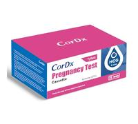 CorDx Pregnancy test set for early recognition, urine tests for a simple HCG test at home, tester for pregnant women, clear, fast and reliable result with more