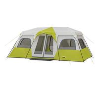 CORE Cabin Tent for 12 People, Large 3 Room Tent for 2 Minutes Camping Facilities, Includes Storage Bags for Camping Accessories