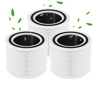 Core 200S Replacement Filter 3 Pack, 3-in-1 Filters Compatible with LEVOIT Core 200S Smart WiFi Air Purifier, H13 True HEPA Core 200S-RF Filters