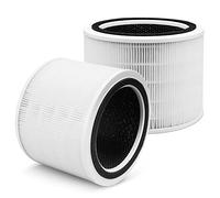 Core 200S Replacement Filter Compatible with LEVOIT Core 200S Smart WiFi Air Purifier, Fit for Levoit Core 200s Replacement Filter, 2Pack 3-Stage H13 Grade True HEPA Filter, Replace Part Core 200S-RF