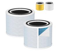 Core 300 Replacement for LEVOIT Core 300/Core300-P Core 300S/300S-P | 3-in-1 Core300-P Activated Carbon Filter for LEVOIT Core 300 Core 300S-P Core 300s, 2 Pack, Core 300-RF-PA, Blue