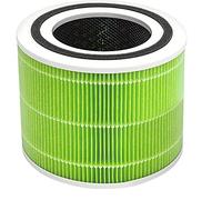 LEVOIT Core 300-RF-MB Genuine Air Purifier Mold & Bacteria Replacement Filter, 3-in-1 HEPA, High-Efficiency Activated Carbon, Green, Suitable for Core 300 & Core 300S