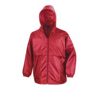 Core Adult Windcheater Water Repellent Windproof Jacket Result Red XXL