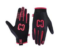 Core Aero Protective Gloves Zag, Cycling Gloves MTB Gloves Mountain Bike Anti-Slip Mens and Women's Gloves for BMX, Bike Gloves, Scooter and Mountain Bikes Accent Pink - Large