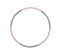 Core Balance 1.2kg Weighted Hula Hoop for Adults, Smart Weighted Hula Hoop with Adjustable Foam Padding, Easy Assembly for Fitness Workouts and Core Strengthening