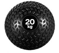 Core Balance 20KG Slam Ball - Non-Slip Textured Weighted Exercise Ball for Strength Training, HIIT, CrossFit, Core Workouts, Wall Throws & Functional Fitness - Dead Bounce Gym Ball