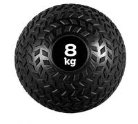 Core Balance 8KG Slam Ball - Non-Slip Textured Weighted Exercise Ball for Strength Training, HIIT, CrossFit, Core Workouts, Wall Throws & Functional Fitness - Dead Bounce Gym Ball