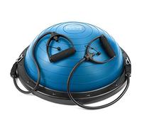 Core Balance Balance Ball Board Inflatable Air Dome With Resistance Bands and Pump 60cm (Blue)