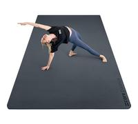 Core Balance Extra Large TPE Exercise Mat, 183cm x 116cm | Double-Layer TPE Foam, Extra-Large Exercise Area, Non-Slip Surface, Ideal for Yoga, Pilates & HIIT, Carry Strap Included