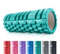 Core Balance Foam Massage Roller Grid Trigger Target Point Gym Fitness Physio Rehab Exercise in Teal Core Balance Teal