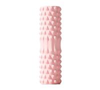 Core Balance Grid Foam Roller for Deep Tissue Massage Trigger Point Release for Back Legs Arms Ultra Lightweight & Durable EVA Yoga & Sports Muscle Recovery Massager (Pink)