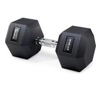 Core Balance Hex Dumbbell Single Pvc Encased Cast Iron 27.5Kg