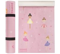 Core Balance Kids Yoga Mat, 152cm x 60cm | 6mm PVC Foam, Non-Slip Surface, Screen-Printed Design, Easy to Clean, Ideal for Yoga & Active Play, Carry Strap Included