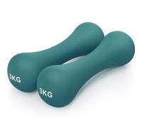 Core Balance Neoprene Bone Dumbbells, Pair, 3kg