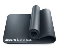 Core Balance Pilates Mat, Extra Thick Foam 10mm, Non Slip, Exercise Fitness Yoga, Compact Lightweight With Carry Strap, 180cm x 60cm x 1cm