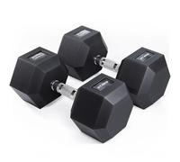 Core Balance Pro Hex Dumbbells, Pair, 27.5kg