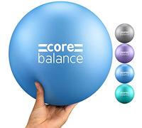 Core Balance Soft Pilates Ball Anti Burst With Inflation Tube Small 23cm / 9 Inch