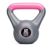 Core Balance Vinyl Kettlebell With Ergonomic Handle