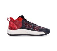 Core Basketball Shoe Black/Scarlet/White, male, Adidas, Trainers, Multicolor, 8 2/3 UK, Sport 8 2/3 UK