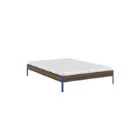 Core Bed Frame 140x200 Carob Brown/Vivid Blue