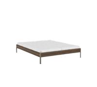 Core Bed Frame 160x200 Carob Brown/Sage Green