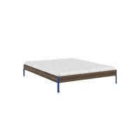 Core Bed Frame 160x200 Carob Brown/Vivid Blue